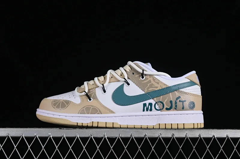 All categories Nk SB Dunk series Nk SB Dunk Low low-top sneakers Nk Dunk Low Drunkard Lemon Mojito SB strap low-top casual sneakers DV0833-100